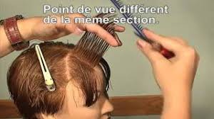 Piquetage de 2 cm et + de profondeur •coupé glissé: Lecon De Coiffure Gratuit Comment Ajouter Des Etages Au Frange Youtube