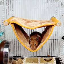 Small animal soft warm bed pet hammock hamster rat guinea pig house nest bb. Breathable Hamster Hanging Bed Chinchilla Hammock Cage Mesh Bed Bird Deluxe Pig Rabbit Bed Mat Small Small Pets Pet Hammock Rabbit Bedding