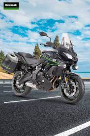 Versys 650 is available with manual transmission. Kawasaki Versys 650 Tourer Plus