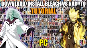 العاب ون بيس و ناروتو. How To Download Install Bleach Vs Naruto On Pc Tutorial Youtube