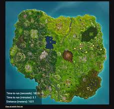 (idk exactly what it's called tho) just click on three dots on the right side where fortnite is written then an panel/screen will pop up and you will be. Fortnite Map Time Distance Calculator Fortnite Insider