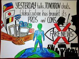 Pros & cons < < <. The Globalization Through A Poster Slogan Jonathan Corpuz