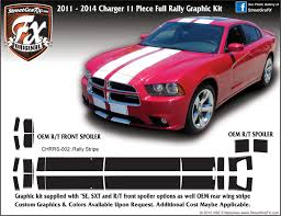 Dodge Charger Stripes Racing Stripes R T Graphic Kit