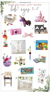 Holiday Gift Guide Kids Ages 3 5 Lynzy Co Kids Gift Guide Christmas Gifts For 5 Year Olds Kids Holiday Gifts