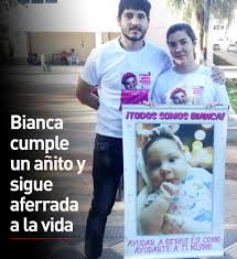 Happy man be his dole! La Nacion Bianca Cumple Un Anito Y Sigue Aferrada A La Vida