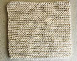 It is reversible, it looks the same on both sides. Garter Stitch Knooking