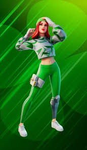 With ingame gameplay 3d models and more! Fortnite Season 2 Chapter 2 Skins Green Girl Gamer Girl Gamer Pics