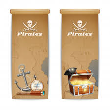Telechargez Banniere De Pirate Sertie De Symboles De Chasse Au Tresor Retro Isoles Gratuitement Chasse Au Tresor Retro Pirate