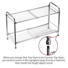 delite home 2 tier stainless steel over