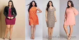 Buyuk Beden Elbise Modelleri En Sik En Trend Ve Goz Alici Sadekadinlar Moda Elbise Modelleri Sik Gece Kiyafetleri Elbise