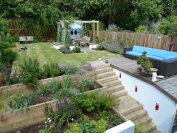Muswell Hill Garden The Top End Garden Design Garden On A Hill Garden