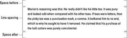 Space between paragraphs and double spaced have nothing to do with each other. How To Adjust Space Between Paragraphs In Word 2016 Dummies