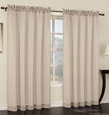 Eclipsenadya blackout polyester curtain panel. Set Of 2 Faux Linen Sheer Curtain Panels 6 Colors Urbanest