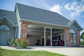 The lifestyle garage door screen is a fully retractable garage screen door that works with your existing garage door. Screen Time Phantom Screens Partners With Breezy Living On Garage Door Screen System Remodeling