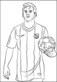 Lionel Messi Soccer Player Coloring Sheet Lionel Messi Messi Sports Coloring Pages