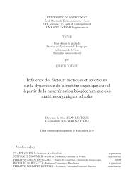 '247 mètre par heure + 741 milles nautiques par heure' ou '13mm x 14cm x 13dm = ? Pdf Influence Of Biotic And Abiotic Factors On Soil Organic Matter Dynamics Assessed By The Biogeochemical Characterisation Of Soluble Organic Matter