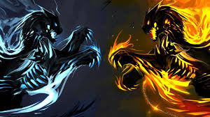 Ice And Fire Dragons Wallpaper 2560x1440 Wsnlol Fire And Ice Dragons Ice Dragon Fire Dragon