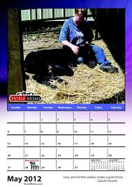 May 2012 Horse Calendar Horse Calendar 2012 Calendar Calendar