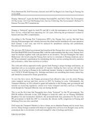 Book tickets now on 12goasia! Lim Guan Eng On Twitter Penang Betrayed Again By Both Perikatan Nasional Pn And Mca With The Termination Of The Iconic 126 Year Old Penang Ferry Service Following The Government S Refusal To Honour