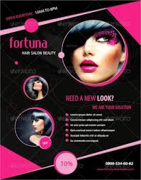 Cartoon black roll long hair woman side face illustration. Free Makeup Flyer Templates In 2020 Beauty Salon Posters Hair Salon Beauty Salon Design
