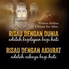 Jadikan pengalaman sedihmu sebagai pelajaran berharga, agar kamu bisa lebih kuat lagi. Pesanan Saidina Uthman Dr Hanifah Binti Jambari
