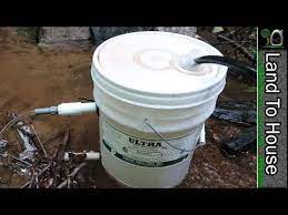 The Ram Pump Bucket Intake Youtube Ram Pump Pumps Water Pumps
