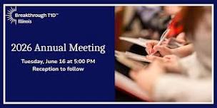 2026 Breakthrough T1D Illinois Chapter Annual Meeting