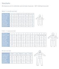 Sarah Louise Size Chart Grammies Attic 3 Baby Clothes Sizes