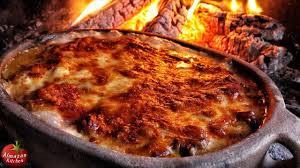 Mix 2 2/3 cups flour, eggs and spinach into a compact dough. Best Lasagna Bolognese Cooking Outside Youtube