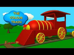 The Color Train Youtube Kids Learning Videos Shapes Activities Kindergarten Fun