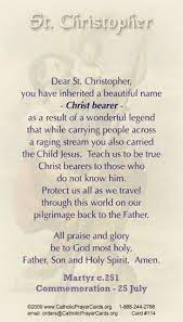 Prayer to saint christopher grant me, o lord, a steady hand and watchful eye. Free Catholic Holy Cards Catholic Prayer Cards St Therese Of Lisieux St Joseph Our Lady Of Guadalupe Sacred Heart Of Jesus John Paul The Great Support Missionary Work