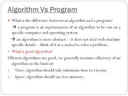 Cs is part of computing education and it's the foundation for all computing. Algorithms And Flowcharts Why Algorithm Is Needed 2 Computer Program Set Of Instructions To Perform Some Specific Task Is Program Itself A Software Ppt Download