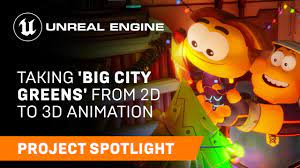 Taking 'Big City Greens' from 2D to 3D Animation | Spotlight | Unreal  Engine - YouTube