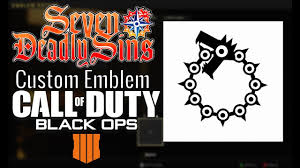 Original poster 3 points · 1 year ago. Meliodas S Tattoo Custom Emblem Call Of Duty Bo4 Youtube