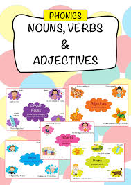 Since the sky is a noun, and beautiful is used to describe it, that makes beautiful an adjective. Learn Phonics Nouns Proper Nouns Verbs Adjectives Adverbs Posters Unterrichtsmaterial Im Fach Englisch In 2021 Eigennamen Phonetik Unterrichtsmaterial