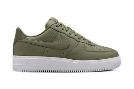 Nikelab Air Force 1 Low Olive Nike Shoes Air Force Nike Air Shoes Air Force Shoes