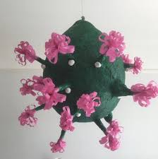 The small cardstock and tissue paper decoration is designed to look like an avocado half with a golden pit. Smash A Coronavirus Pinata You Ll Feel Better The New York Times