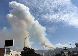 Pyrocumulus Clouds Over Los Angeles County, California - EPOD - a service  of USRA