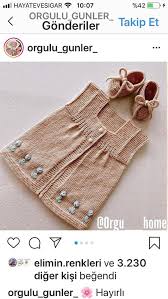 Sevil Adli Kullanicinin Orgu Panosundaki Pin Orgu Bebek Elbise Modelleri Bebek Etek