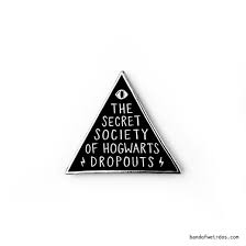 Hogwarts Dropouts Enamel Pin Enamel Pins Pin And Patches Pretty Pins