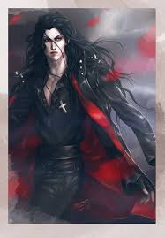 This artwork for halloween !!! Vampire Anime Boy Characters Novocom Top
