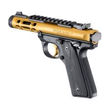 The ruger mark pistols have long been at or near the top of the rimfire pistol heap. Ruger Mark Iv 22 45 Lite Gold 4 4 Small Bore Pistols Akah