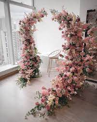 lemongrass wedding on instagram flower florist flowershop bouquet bridebouq wedding backdrop decorations flower wall wedding wedding flower arrangements