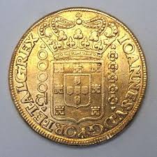 Moeda De Ouro Brasil 20 000 Reis 1724 Mmmm Dobrao A Data Mais Rara Da Serie Dos Dobroes Que Foram Cunhados Em Minas G Moedas De Ouro Moedas Moedas Raras