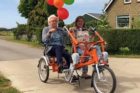 Edwin Van Der Sar Stiftung Duo Fahrrad Fur Pflegebauernhof Van Raam