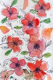 Check spelling or type a new query. Trendy Painting Watercolor Easy Watercolour Ideas Pinturas Simples De Aquarela Flores Pintadas Desenhos De Flores