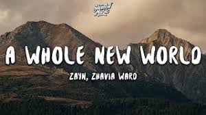 And he invites us to come along. Zayn Zhavia Ward A Whole New World Lyrics End Title From Aladdin Youtube