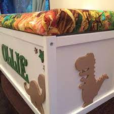 Dinosaur Toy Box Wooden Toy Boxes Diy Toy Box Kids Toy Boxes