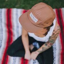 Custom Toffee Cotton Twill Five Panels For Indiangardens Branding Options Include Front Woven Damask Label Inner Woven La Surf Outfit Streetwear Hats Hats