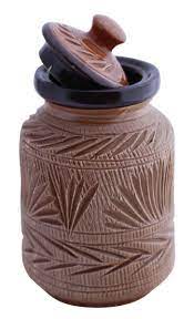 Bulk Wholesale Handmade Ceramic Pickle Jam Jar With Lid In Brown Black Trim Storage Jar Container Home K Pottery Jars Handmade Ceramics Jar Storage The ceramic jars with wooden lid seal in.